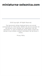 Mobile Screenshot of miniaturna-zeleznica.com